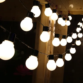 6M20 led wedding ball light christmas Globe Festoon bulb led waterproof fairy string lights outdoor party garden garland decor
6M20 led wedding ball light christmas Globe Festoon bulb led waterproof fairy string lights outdoor party garden garland decor