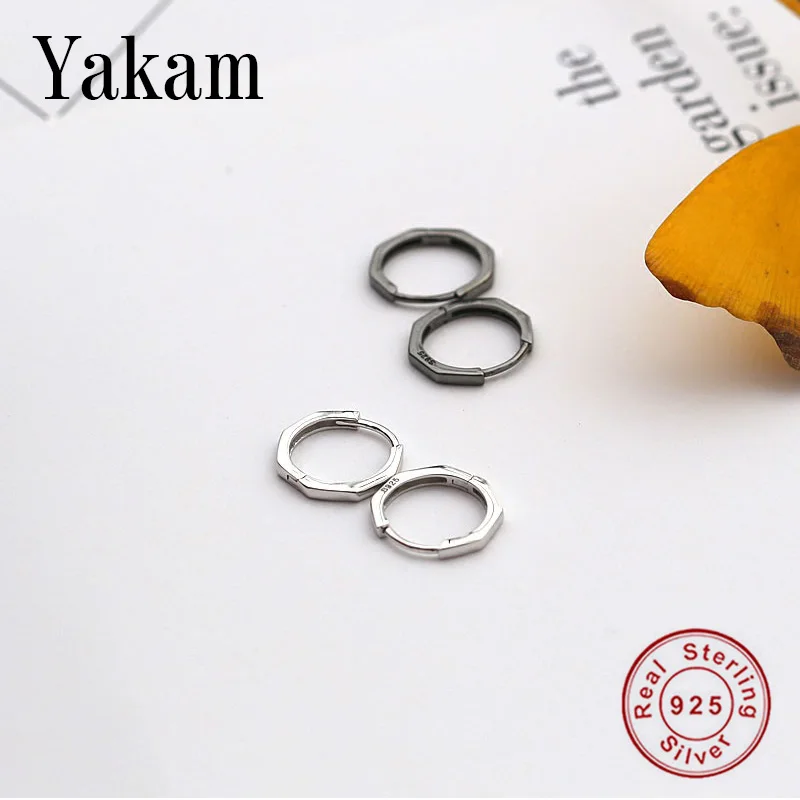 Geometric octagon black earrings male net red couple 925 sterling silver earrings for women fashion jewelry ear pendant 2019 diy
Geometric octagon black earrings male net red couple 925 sterling silver earrings for women fashion jewelry ear pendant 2019 diy