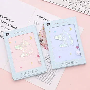 1 pcs Kawaii PVC Notebook Star unicorn Diary Book Exercise Composition Binding Note Notepad Gift Stationery
1 pcs Kawaii PVC Notebook Star unicorn Diary Book Exercise Composition Binding Note Notepad Gift Stationery