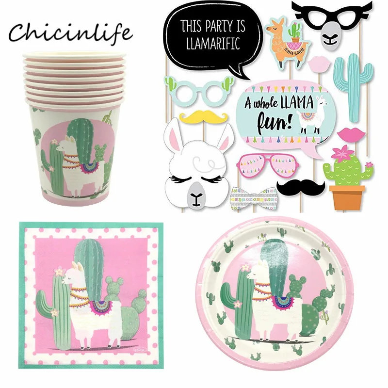 Chicinlife Alpaca Paper Plates Cup Napkins Kids Birthday Party Decoration Alpaca Disposable Tableware Party Supplies Photo Props
Chicinlife Alpaca Paper Plates Cup Napkins Kids Birthday Party Decoration Alpaca Disposable Tableware Party Supplies Photo Props