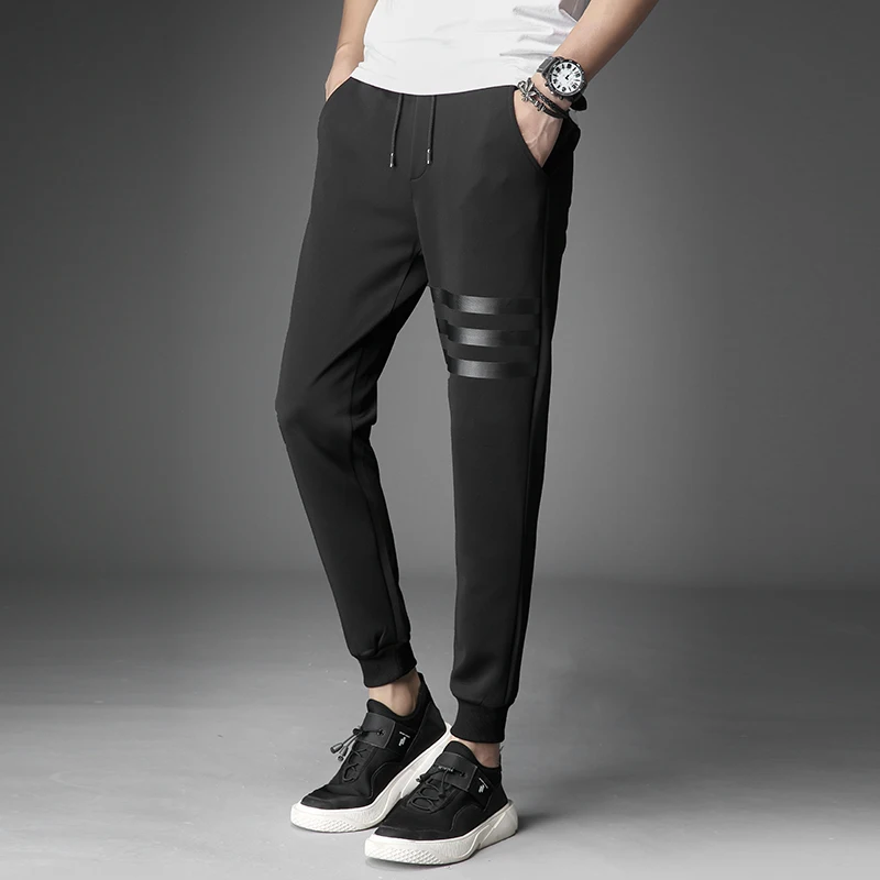 2018 Новая мода костюм плавки мужские Повседневное Штаны хлопок пот Джоггеры в