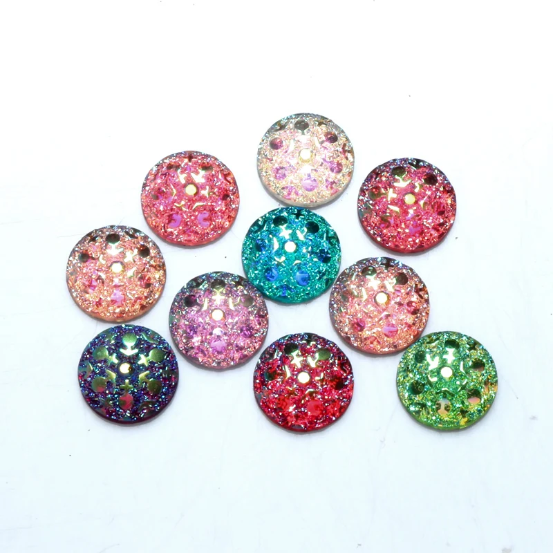 100Pcs Mixed Resin Bling Round Decoration Crafts Beads Flatback Cabochon Kawaii Embellishments For Scrapbooking DIY Accessories
100Pcs Mixed Resin Bling Round Decoration Crafts Beads Flatback Cabochon Kawaii Embellishments For Scrapbooking DIY Accessories