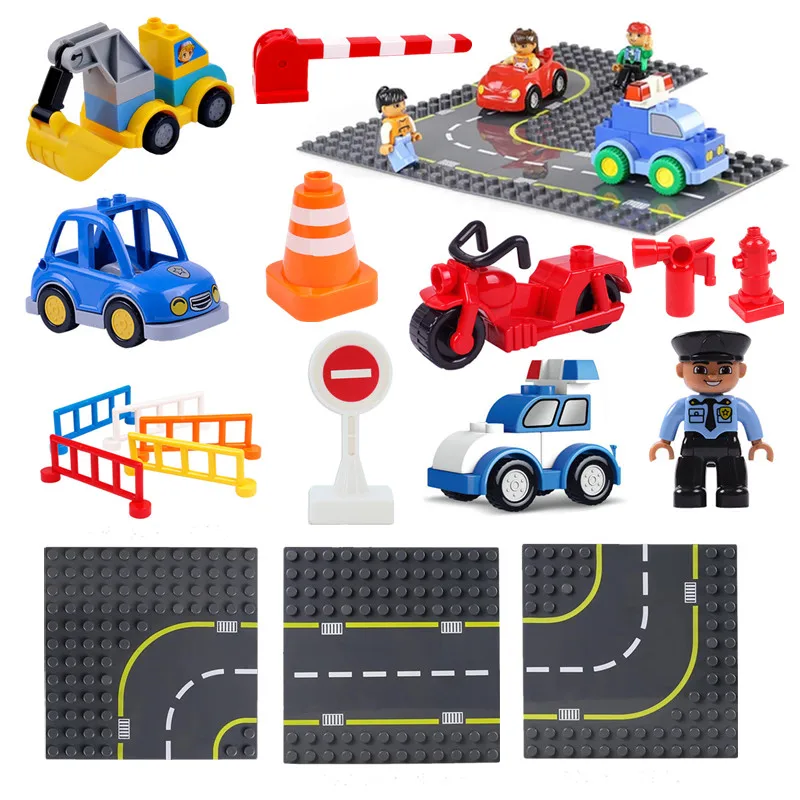 Diy Highway Road Plate Large Size Building Blocks Assembled Bottom Plate Fittings Parts Toys Compatible with L Brand Duploe
Diy Highway Road Plate Large Size Building Blocks Assembled Bottom Plate Fittings Parts Toys Compatible with L Brand Duploe