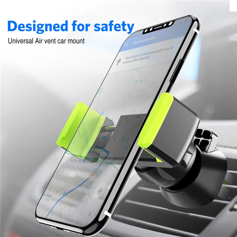 USLION Universal Car Phone Holder, Air Vent Monut Holder Stand 360 Adjustable in Car Holder For iPhone Samsung Cell Mobile Phone
USLION Universal Car Phone Holder, Air Vent Monut Holder Stand 360 Adjustable in Car Holder For iPhone Samsung Cell Mobile Phone