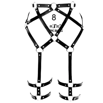 Leather Body Harness Garter Belt Women Bondage Fetish Lingerie Punk Goth Black Plus Size Underwear Festival Dance Exotic Clothin
Leather Body Harness Garter Belt Women Bondage Fetish Lingerie Punk Goth Black Plus Size Underwear Festival Dance Exotic Clothin