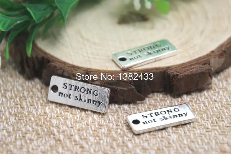 10pcs strong not skinny Charms Antiqued Silver Tone strong not skinny charm pendants 22x9mm
10pcs strong not skinny Charms Antiqued Silver Tone strong not skinny charm pendants 22x9mm