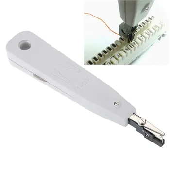 Newest KRONE KD-1 Professional Telecom Phone Cable Cat5 RJ11 RJ45 Network Punch Down Impact Network Tool Wire Cut Tool Insertion
Newest KRONE KD-1 Professional Telecom Phone Cable Cat5 RJ11 RJ45 Network Punch Down Impact Network Tool Wire Cut Tool Insertion