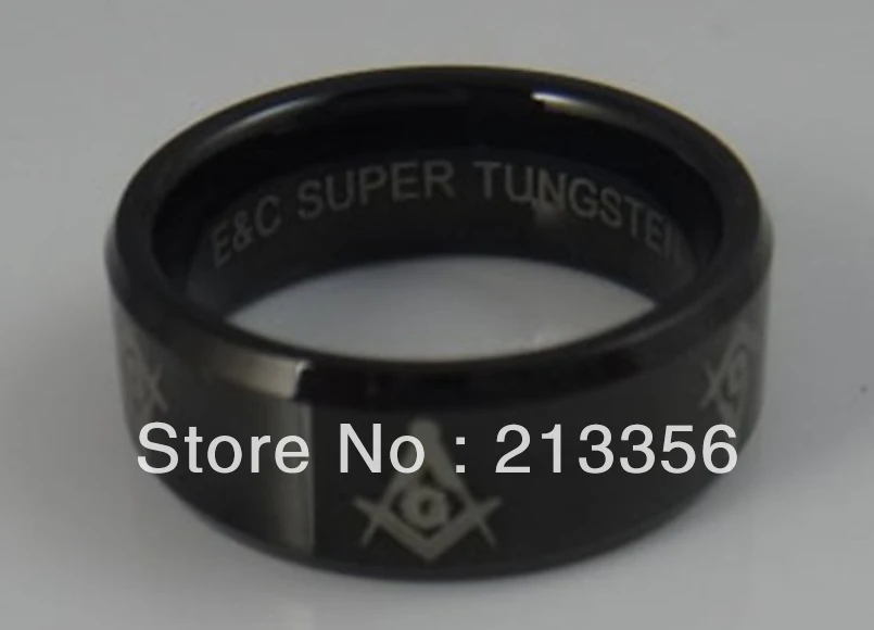 Free Shipping !Cheap Price Promotion Sales! USA Hot Selling Flat Top Black Mens Masonic Master Wedding Band Tungsten Ring
Free Shipping !Cheap Price Promotion Sales! USA Hot Selling Flat Top Black Mens Masonic Master Wedding Band Tungsten Ring