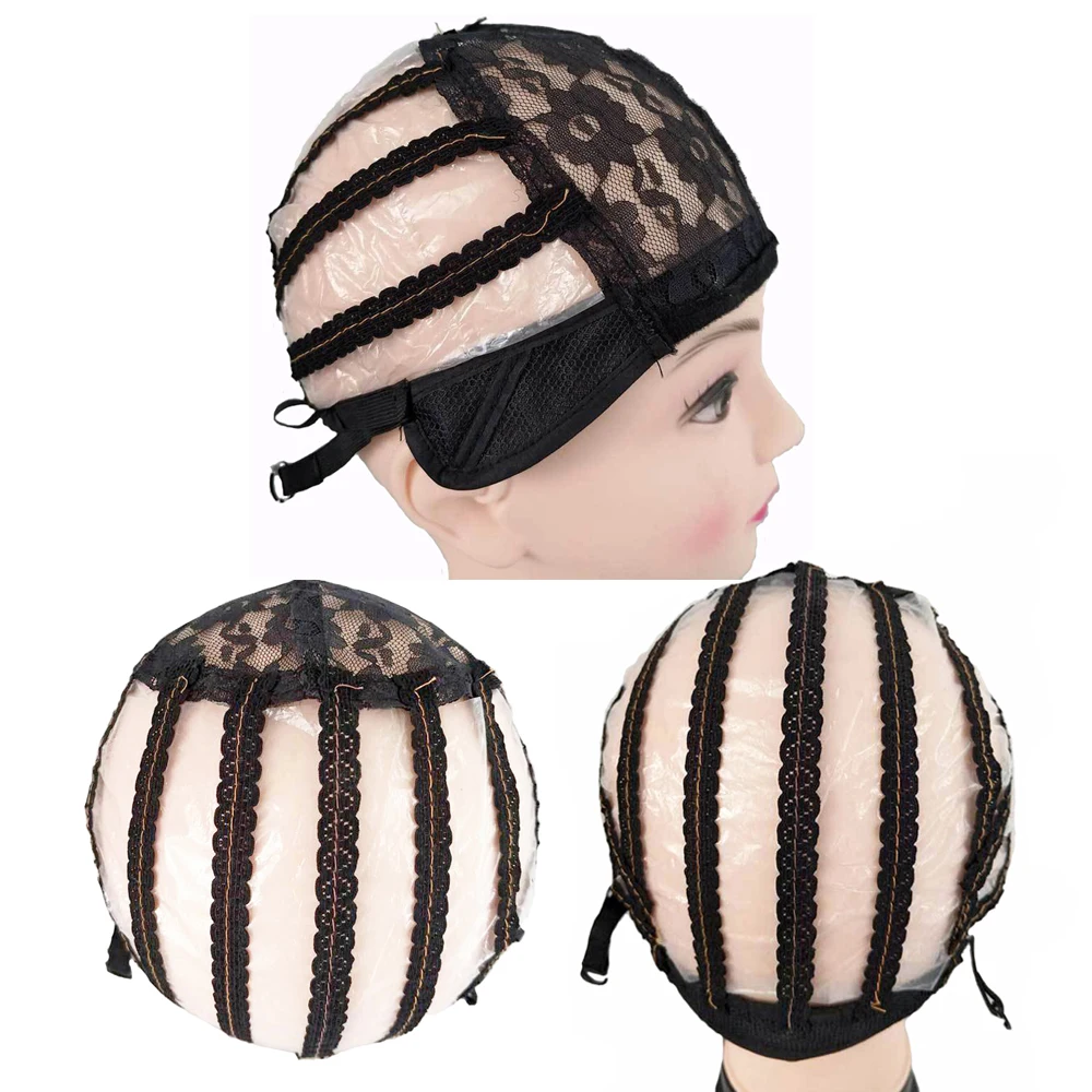 Black Color Adjustable Weaving Cap for Wig Making Medium Size Mesh Lace Wig Cap For DIY Wig Making Tools For Fashion Women
Black Color Adjustable Weaving Cap for Wig Making Medium Size Mesh Lace Wig Cap For DIY Wig Making Tools For Fashion Women