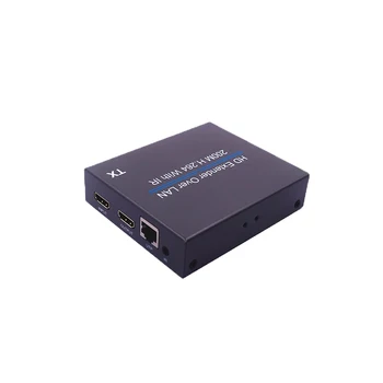 HDMI Extender Over IP/TCP UTP/STP CAT5e/6 Rj45 LAN Network 1080p 200m Extension Like HDMI Splitter Transmitter Receiver With IR
HDMI Extender Over IP/TCP UTP/STP CAT5e/6 Rj45 LAN Network 1080p 200m Extension Like HDMI Splitter Transmitter Receiver With IR