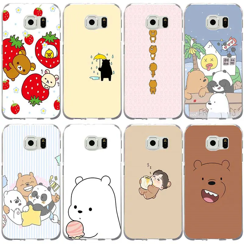 Soft TPU Phone Cases We Bare Ice Bear Panda Style for Samsung Galaxy Note 3 4 5 8 S3 S4 S5 Mini S6 S7 S8 S9 S10 Lite Edge Plus
Soft TPU Phone Cases We Bare Ice Bear Panda Style for Samsung Galaxy Note 3 4 5 8 S3 S4 S5 Mini S6 S7 S8 S9 S10 Lite Edge Plus