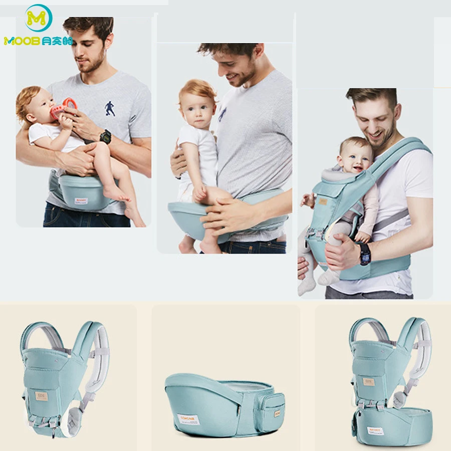 MOOB Baby Carriers Breathable Adjustable Infant Sling Hold Front Facing Carriers Outdoor Newborn Wrap Kids Waist Belt Backpack
MOOB Baby Carriers Breathable Adjustable Infant Sling Hold Front Facing Carriers Outdoor Newborn Wrap Kids Waist Belt Backpack