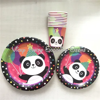 30pcs/lot Cartoon Panda Theme Birthday Party Tableware for 10 Kids Birthday Pennant Plate Popcorn Box Party Suppliers Decoration
30pcs/lot Cartoon Panda Theme Birthday Party Tableware for 10 Kids Birthday Pennant Plate Popcorn Box Party Suppliers Decoration