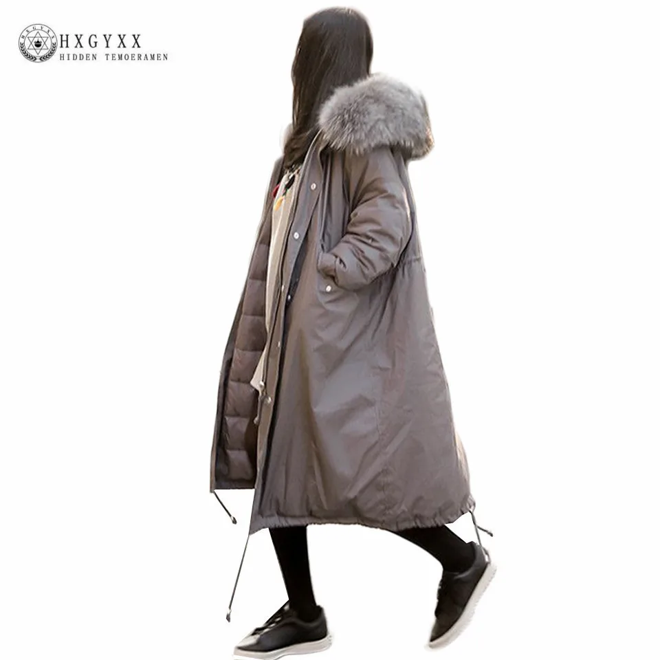 2017 New Fashion Women Large Fur Collar Hooded Coat Warm Thicken Warm Down Parka Plus Size Long Winter Quilted Jacket Okb147
2017 New Fashion Women Large Fur Collar Hooded Coat Warm Thicken Warm Down Parka Plus Size Long Winter Quilted Jacket Okb147