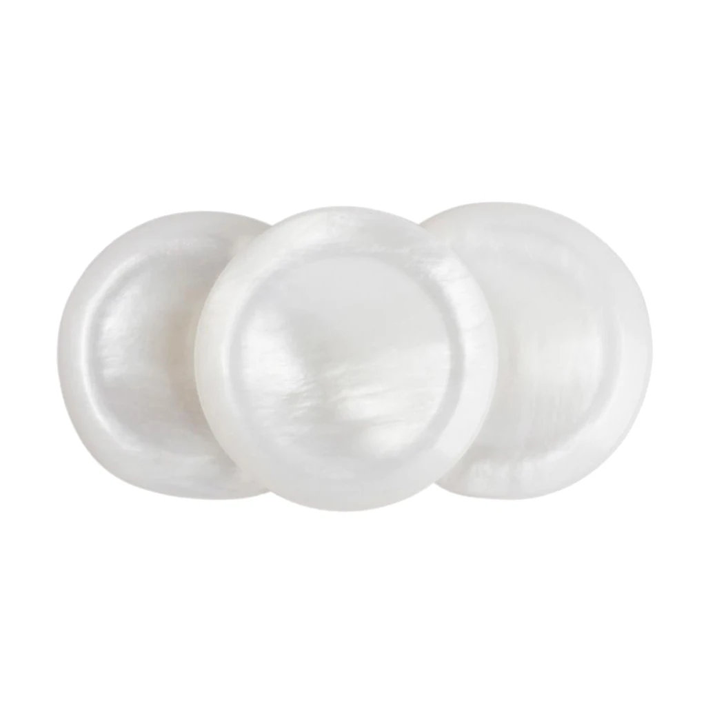3 Pcs of Pack Trumpet Buttons Cap Repairing Accessory White Shell for Trumpet Lovers
3 Pcs of Pack Trumpet Buttons Cap Repairing Accessory White Shell for Trumpet Lovers