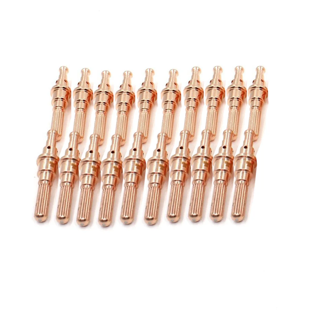 40pcs Plasma Torch Nozzle 9-8215 9-8210 Air Plasma Cutting Cutter Fit Thermal Dynamics SL60/SL100 PK40 Plasma Tip 60Amp Cutting
40pcs Plasma Torch Nozzle 9-8215 9-8210 Air Plasma Cutting Cutter Fit Thermal Dynamics SL60/SL100 PK40 Plasma Tip 60Amp Cutting