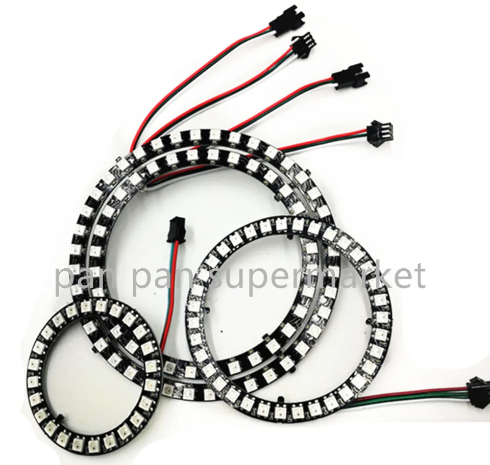 WS2812B pixel Ring 1 8 12 16 24 32 40 48 60 93 241 LEDs WS2812 SK6812 5050 RGB LED Ring WS2811 ic Built-in RGB DC5V
WS2812B pixel Ring 1 8 12 16 24 32 40 48 60 93 241 LEDs WS2812 SK6812 5050 RGB LED Ring WS2811 ic Built-in RGB DC5V