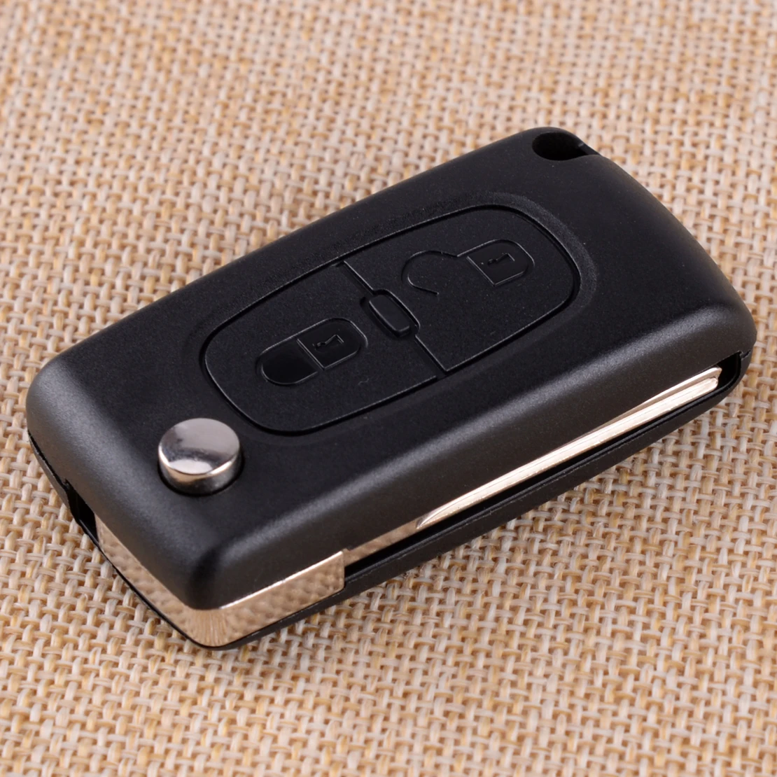 CITALL 433MHZ 2 Button Car Flip Folding Remote Entry Key Cover Case Fob Shell with ID46 Chip Fit for Peugeot Citroen 2005-2011
CITALL 433MHZ 2 Button Car Flip Folding Remote Entry Key Cover Case Fob Shell with ID46 Chip Fit for Peugeot Citroen 2005-2011