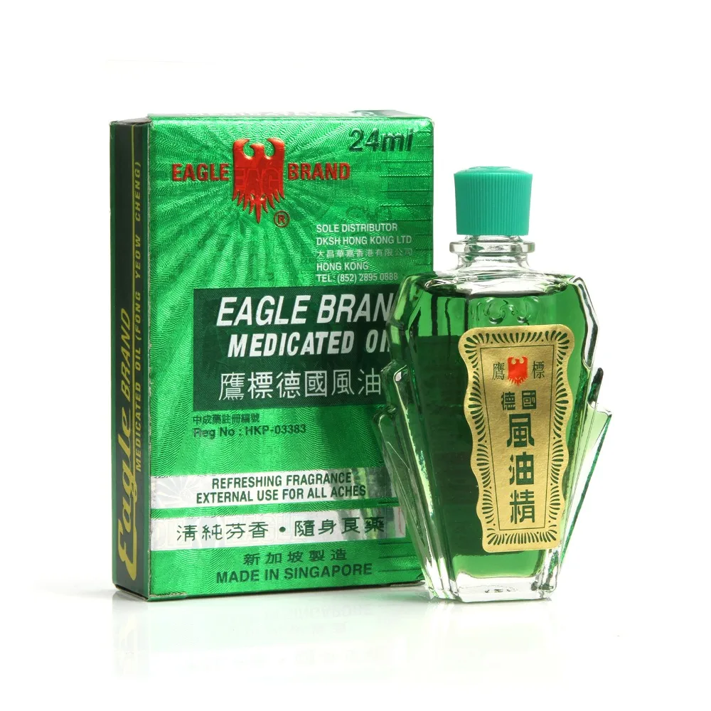 EAGLE BRAND 6/12/24ml Balm Refreshing Oil For Headache Dizziness Medicated Oil Relieving Muscle & Joint Pain Fengyoujing
EAGLE BRAND 6/12/24ml Balm Refreshing Oil For Headache Dizziness Medicated Oil Relieving Muscle & Joint Pain Fengyoujing