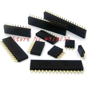 Free Shipping 1000pcs 1*2p 3p 4p 5p 6p 7p 8p 10p 12p 20p Series Single Row Pin Female Header Socket 2.54mm Pitch kit
Free Shipping 1000pcs 1*2p 3p 4p 5p 6p 7p 8p 10p 12p 20p Series Single Row Pin Female Header Socket 2.54mm Pitch kit