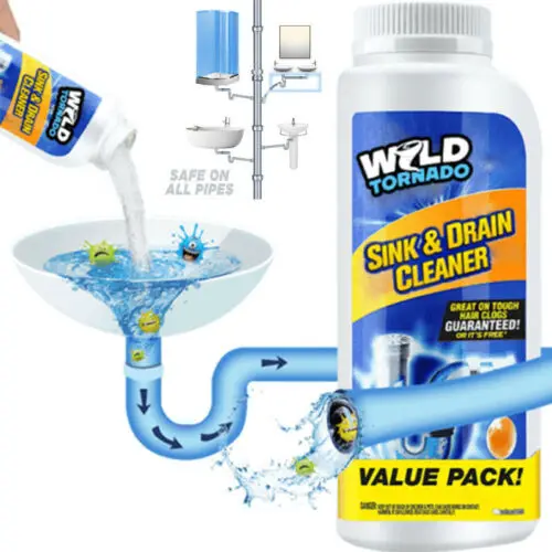 Powerful Sink & Drain Cleaner Portable Powder Cleaning Tool Super Amazing New Powerful Pipeline Closestool Block Unchoke Tool
Powerful Sink & Drain Cleaner Portable Powder Cleaning Tool Super Amazing New Powerful Pipeline Closestool Block Unchoke Tool