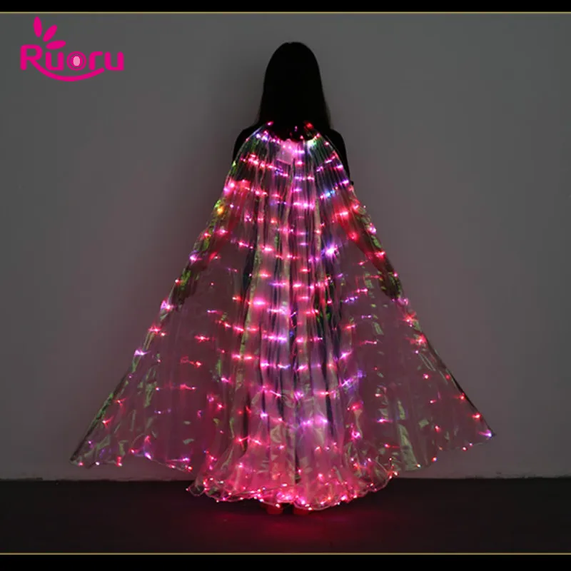 Ruoru Star Series Led Isis Wings with Sticks Belly Dance Stage Performance Props Belly Dancing Girls Wings Open 360 Degree
Ruoru Star Series Led Isis Wings with Sticks Belly Dance Stage Performance Props Belly Dancing Girls Wings Open 360 Degree