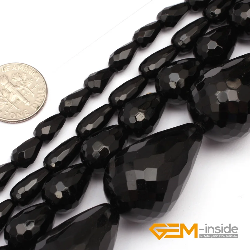 Drop Faceted AA Grade Black agat Beads Natural Stone Bead DIY Bead For Fashion Jewelry Making Strand 15" Wholesale !
Drop Faceted AA Grade Black agat Beads Natural Stone Bead DIY Bead For Fashion Jewelry Making Strand 15" Wholesale !
