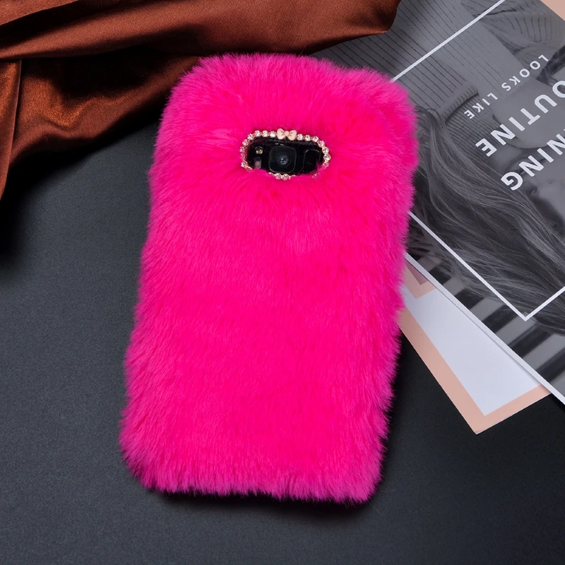 Warm Fluffy Rabbit Fur Soft Phone Case For Samsung Galaxy S9 S8 Plus S7 S6 edge A3 J5 J7 2015 2017 Diamond Fluffy Soft Cover
Warm Fluffy Rabbit Fur Soft Phone Case For Samsung Galaxy S9 S8 Plus S7 S6 edge A3 J5 J7 2015 2017 Diamond Fluffy Soft Cover
