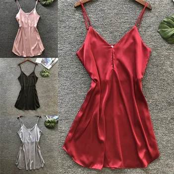 Sexy Kant Nachtkleding Vrouwen Satijnen Band Spaghetti Dames Zijde Nachtkleding Slaap Slijtage Nachtjapon Lingerie Jurk
Sexy Kant Nachtkleding Vrouwen Satijnen Band Spaghetti Dames Zijde Nachtkleding Slaap Slijtage Nachtjapon Lingerie Jurk