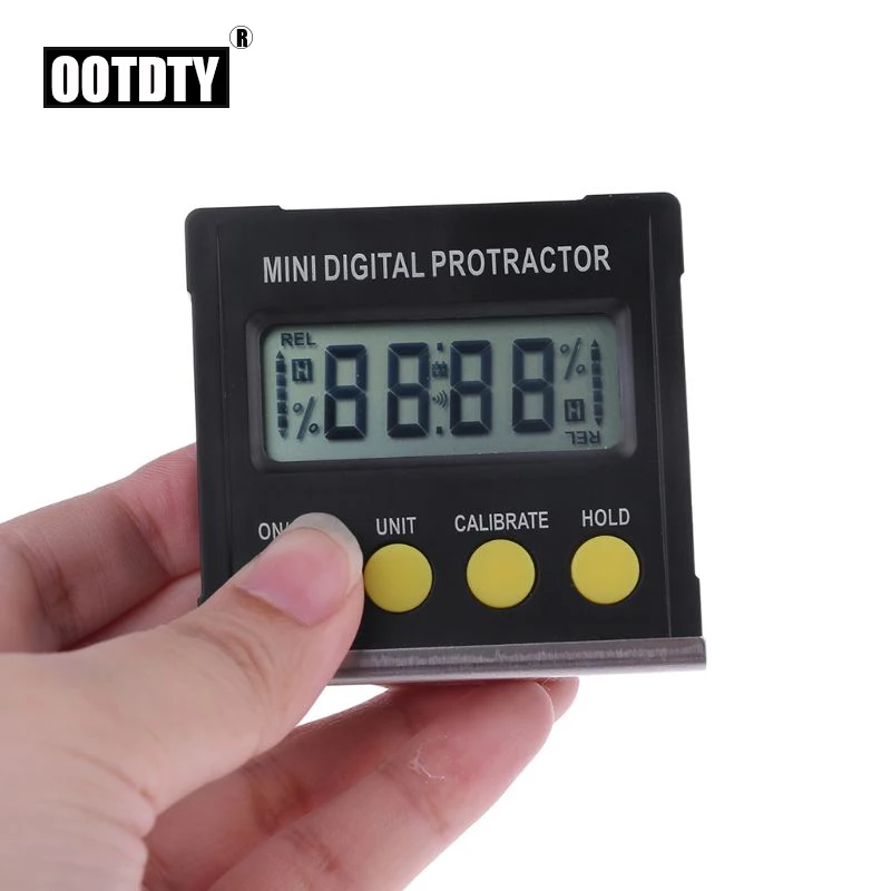 OOTDTY 360 Degree Digital Protractor Inclinometer Electronic Level Box Magnetic Base Measuring Tools DORP SHIPPING
OOTDTY 360 Degree Digital Protractor Inclinometer Electronic Level Box Magnetic Base Measuring Tools DORP SHIPPING
