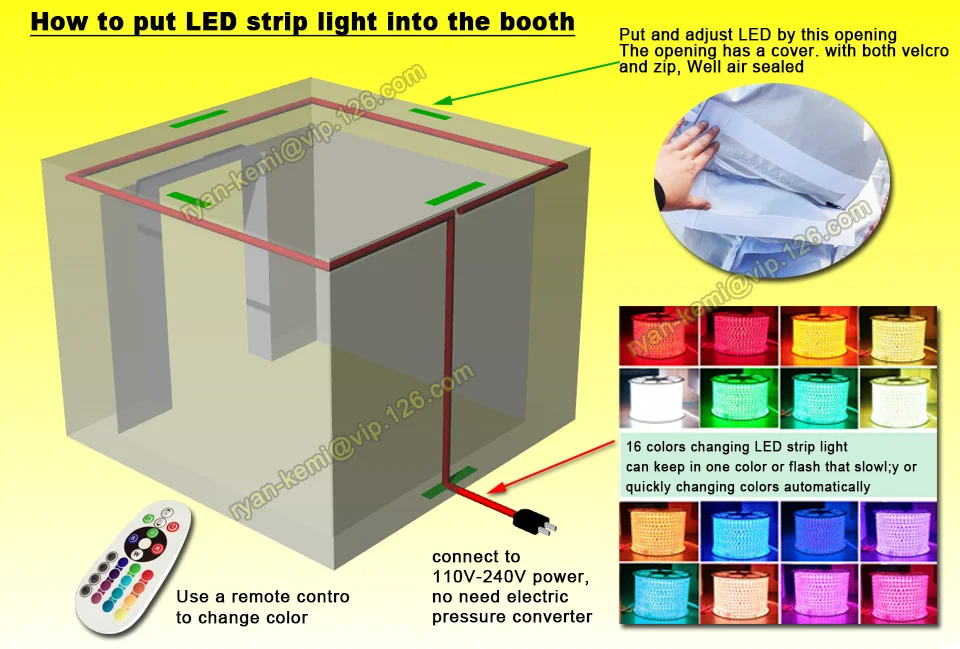 LED-system-of-3m-inflatable-photo-booth