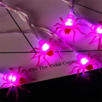 Purple Spider Festival Decoration Light 20LED Holiday Decoration Lamps Festive Party Atmosphere Decoration Supplies #C
Purple Spider Festival Decoration Light 20LED Holiday Decoration Lamps Festive Party Atmosphere Decoration Supplies #C