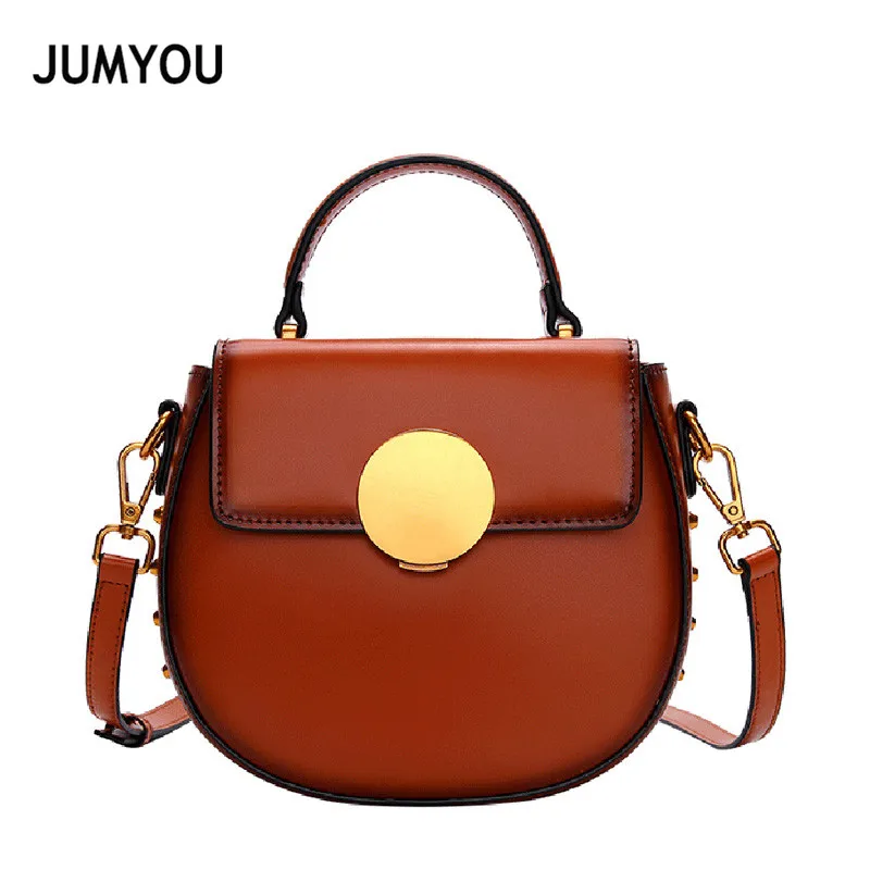 2019 Spring Summer New Split Leather Womens Bags Retro Fashion Rivets Women Messenger Bags Small Bolsa Feminina De Ombro Solid
2019 Spring Summer New Split Leather Womens Bags Retro Fashion Rivets Women Messenger Bags Small Bolsa Feminina De Ombro Solid