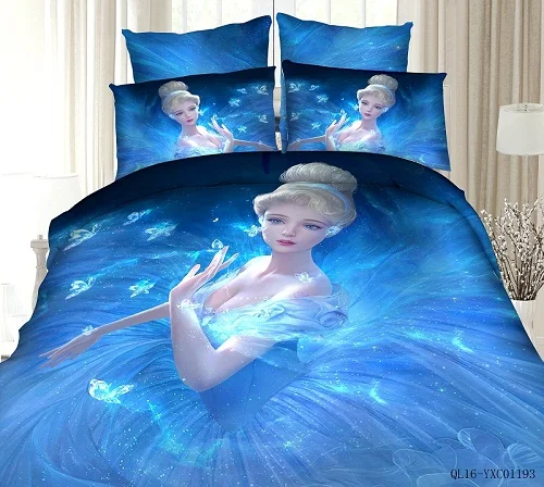 New 3D princess Bedding Set Colorful girls Duvet Cover Sets Bed Sheets Pillowcases Queen Size Bedroom Textile 3d Jogo de Cama
New 3D princess Bedding Set Colorful girls Duvet Cover Sets Bed Sheets Pillowcases Queen Size Bedroom Textile 3d Jogo de Cama