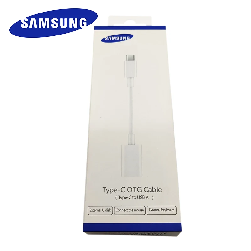 Original Samsung Type C OTG Adapter Cable 12cm Type C To USB A Connector For Galaxy S10 S8 S9 Plus A3 A5 A7 2017 S10E Note 9 8
Original Samsung Type C OTG Adapter Cable 12cm Type C To USB A Connector For Galaxy S10 S8 S9 Plus A3 A5 A7 2017 S10E Note 9 8
