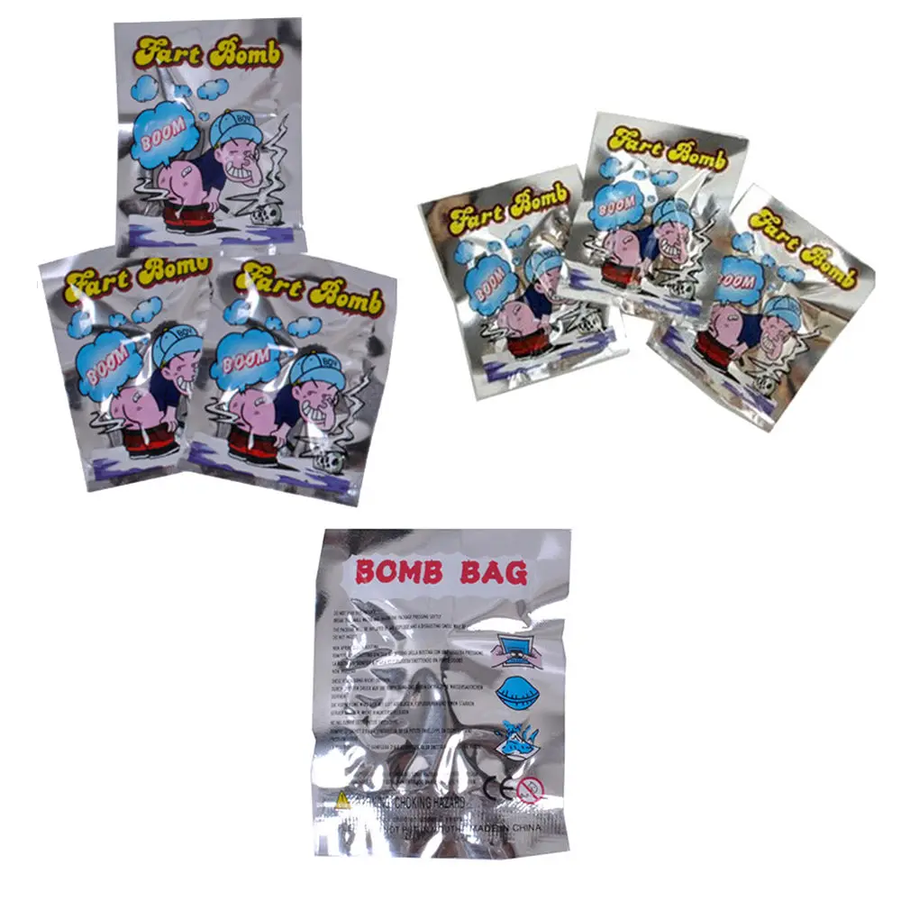 Peradix 10PCS Fart Bomb Bags Smelly Nasty Stinky Gas Bombs Prank Funny Practical Joke Gag
Peradix 10PCS Fart Bomb Bags Smelly Nasty Stinky Gas Bombs Prank Funny Practical Joke Gag