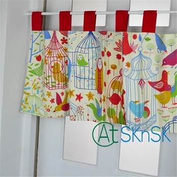 New color bird cage coffee curtain Korean style cotton linen kitchen curtains for decoration
New color bird cage coffee curtain Korean style cotton linen kitchen curtains for decoration