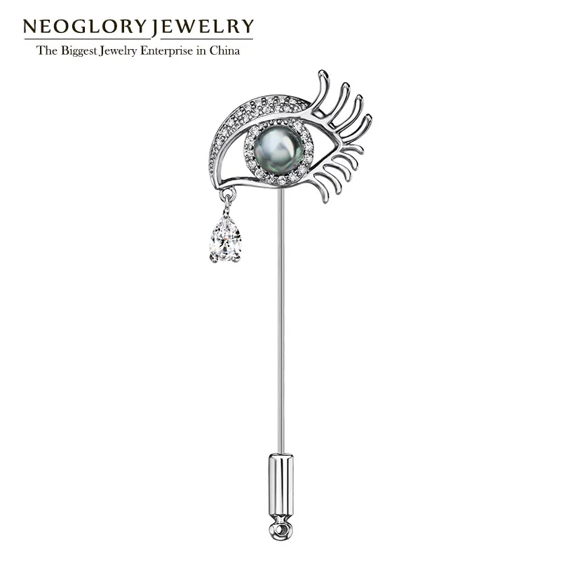 Neoglory AAA Zircon Animal Eye Design Brooches for Women Simulated Pearl Christmas Gifts Fashion Jewelry 2018 New Brand
Neoglory AAA Zircon Animal Eye Design Brooches for Women Simulated Pearl Christmas Gifts Fashion Jewelry 2018 New Brand