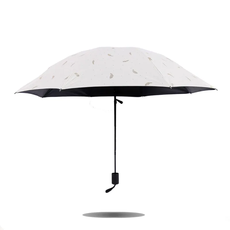 New idea Folding umbrella Mini lace umbrella UV protection Sun protection Three-folding Umbrella Encounter Water Discoloration
New idea Folding umbrella Mini lace umbrella UV protection Sun protection Three-folding Umbrella Encounter Water Discoloration