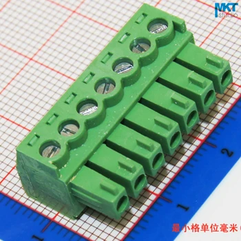 100Pcs 7P 3.81mm Pitch Right Angle Pin Female Pluggable Screw Wire Terminal Block Connector
100Pcs 7P 3.81mm Pitch Right Angle Pin Female Pluggable Screw Wire Terminal Block Connector