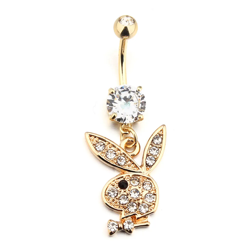 TKOH Bunny Dangle Belly Button Navel Rings Body Piercing Jewelry Gem Color:as shown
TKOH Bunny Dangle Belly Button Navel Rings Body Piercing Jewelry Gem Color:as shown