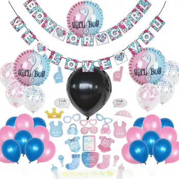 Gender Reveal Party Supplies Baby Party Decoration Pull Flag Confetti Balloon Photo Props Birthday Party Balloon Decoration
Gender Reveal Party Supplies Baby Party Decoration Pull Flag Confetti Balloon Photo Props Birthday Party Balloon Decoration