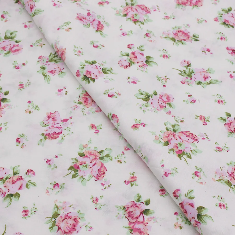 CMCYILING Printed Cotton Fabric Floral Cloth For Sewing Handmade DIY Quilting Textile Doll Material Half Meter
CMCYILING Printed Cotton Fabric Floral Cloth For Sewing Handmade DIY Quilting Textile Doll Material Half Meter