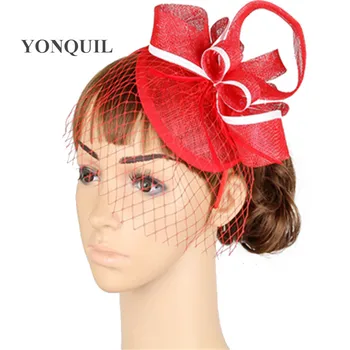 red cover face veils kentucky sinamay fascinators wedding accessories bridal veil party hats bridal fascinators 6Pcs/lot MYQ013
red cover face veils kentucky sinamay fascinators wedding accessories bridal veil party hats bridal fascinators 6Pcs/lot MYQ013