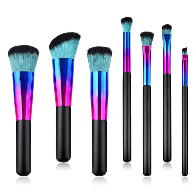 7Pcs Makeup Brush Nylon Bristles Wooden Handle Soft Cosmetics Powder Blush Brush Kit for Woman Ladies Foundation Make Up Tools
7Pcs Makeup Brush Nylon Bristles Wooden Handle Soft Cosmetics Powder Blush Brush Kit for Woman Ladies Foundation Make Up Tools