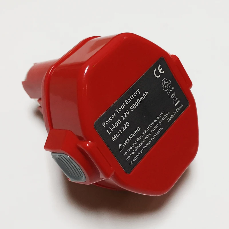 12V Rechargeable Li-ion Battery 5000mah for Makita cordless Electric drill screwdriver 6319D 6317D 6316D 6319D 6914D 6835D 6914D
12V Rechargeable Li-ion Battery 5000mah for Makita cordless Electric drill screwdriver 6319D 6317D 6316D 6319D 6914D 6835D 6914D