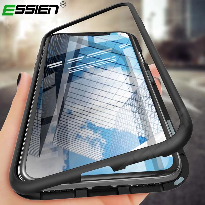 Essien Magnetic Adsorption Case for Huawei mate 20 pro case Tempered Glass Back Transparent Cover for Huawei mate 20 lite case
Essien Magnetic Adsorption Case for Huawei mate 20 pro case Tempered Glass Back Transparent Cover for Huawei mate 20 lite case