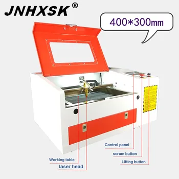 JNHXSK 50W 400*300mm CNC CO2 laser engraver TS4030 with Ruida control system mini desktop laser cutter CE FDA for Acrylic glass
JNHXSK 50W 400*300mm CNC CO2 laser engraver TS4030 with Ruida control system mini desktop laser cutter CE FDA for Acrylic glass