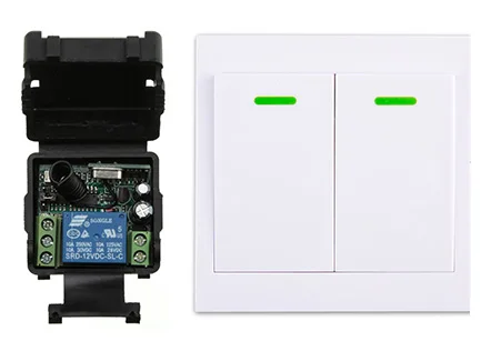 xuanlongyuan DC12V 24V 1CH Remote Switch Receiver Wall Transmitter Wireless Power Switch Radio Controlled Switch Garage Doors
xuanlongyuan DC12V 24V 1CH Remote Switch Receiver Wall Transmitter Wireless Power Switch Radio Controlled Switch Garage Doors
