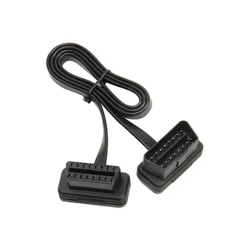 Flat+Thin Noodle OBD 2 OBDII OBD2 16Pin Male to Female ELM327 Diagnostic Extension Cable Connector 30cm 50cm 60cm 100cm option
Flat+Thin Noodle OBD 2 OBDII OBD2 16Pin Male to Female ELM327 Diagnostic Extension Cable Connector 30cm 50cm 60cm 100cm option